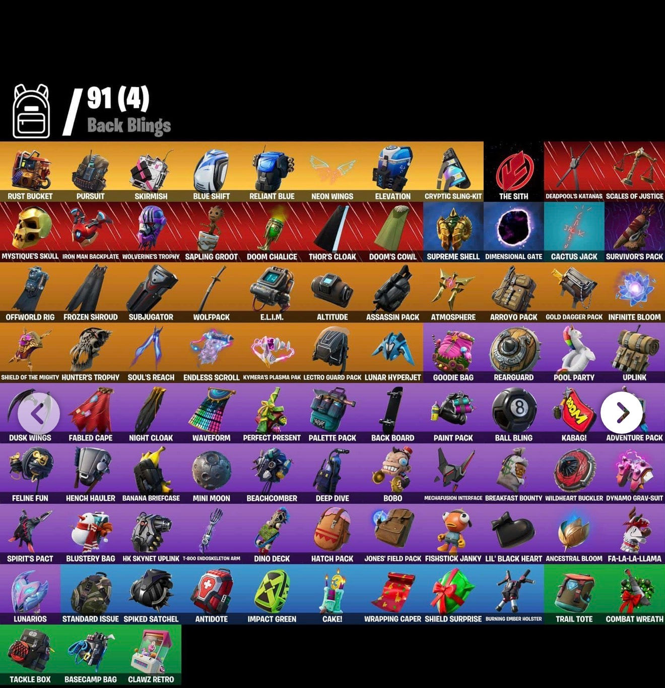 Fortnite 94 Skins | Travis Scott FA + SAVE THE WORLD