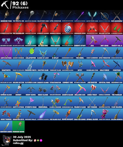 ALL PLATFORMS | 80 SKINS | THE REAPER | MASTER CHIEF | ROGUE - Accelix