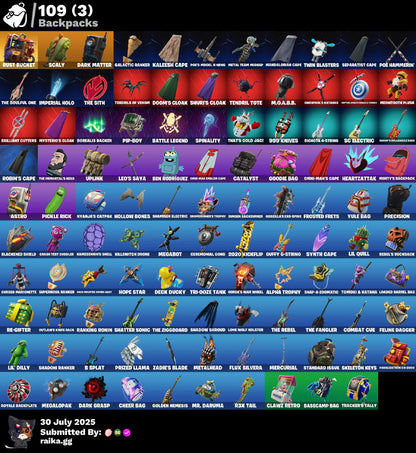 ALL PLATFORMS | 80 SKINS | THE REAPER | MASTER CHIEF | ROGUE - Accelix