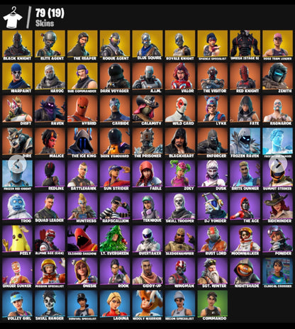 Fortnite 79 Skins / Black Knight FA