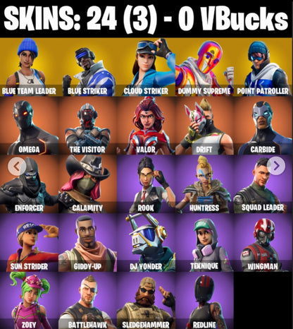 Fortnite FA 24 Skins ( PC ) MAKO