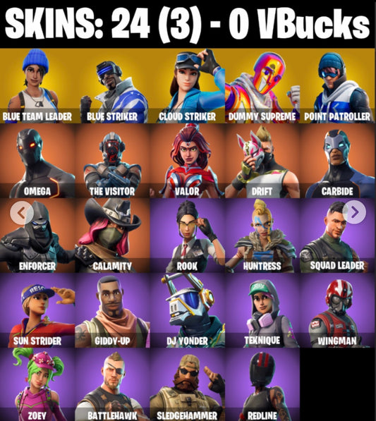 Fortnite FA 24 Skins ( PC ) MAKO