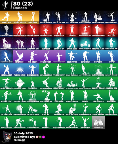 ALL PLATFORMS | 80 SKINS | THE REAPER | MASTER CHIEF | ROGUE - Accelix