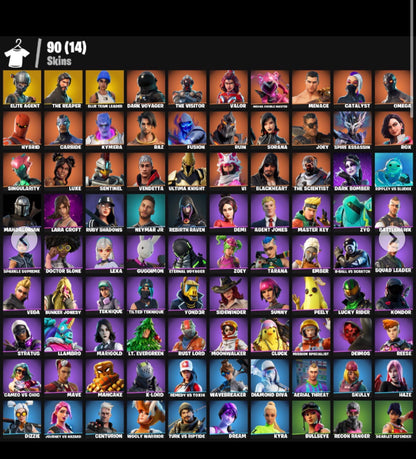 Fortnite 90 Skins / Elite Agent FA